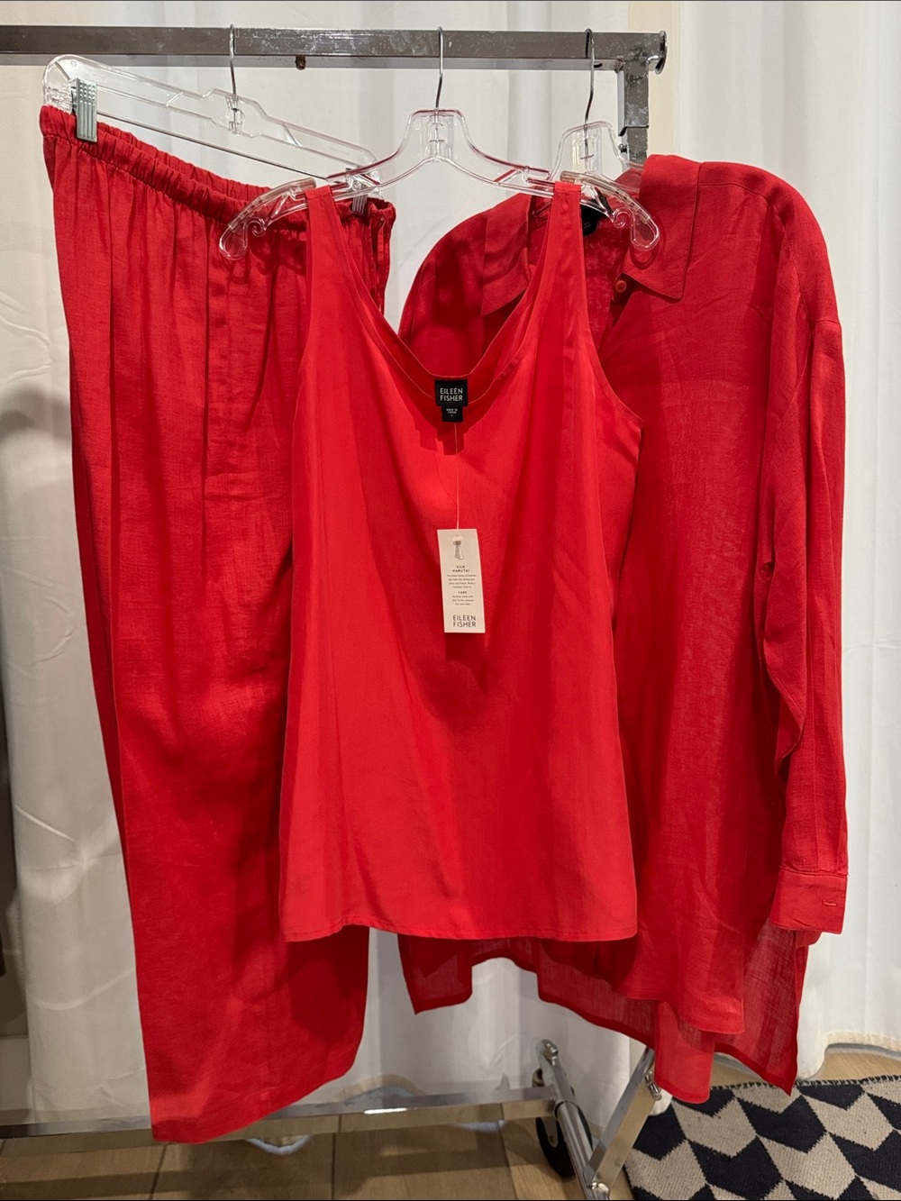 Eileen Fisher Coral Set